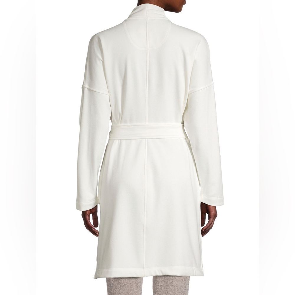 🎉HP🎉New! UGG Double Knit Brushed Fleece Braelyn Il Robe Cream Women's Size XL🤍 - Picture 10 of 16